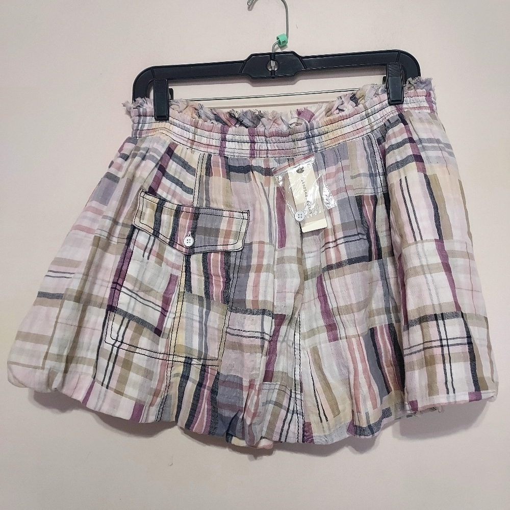 Antropologie Pilcro Patchwork Bubble Mini Skirt S… - image 5